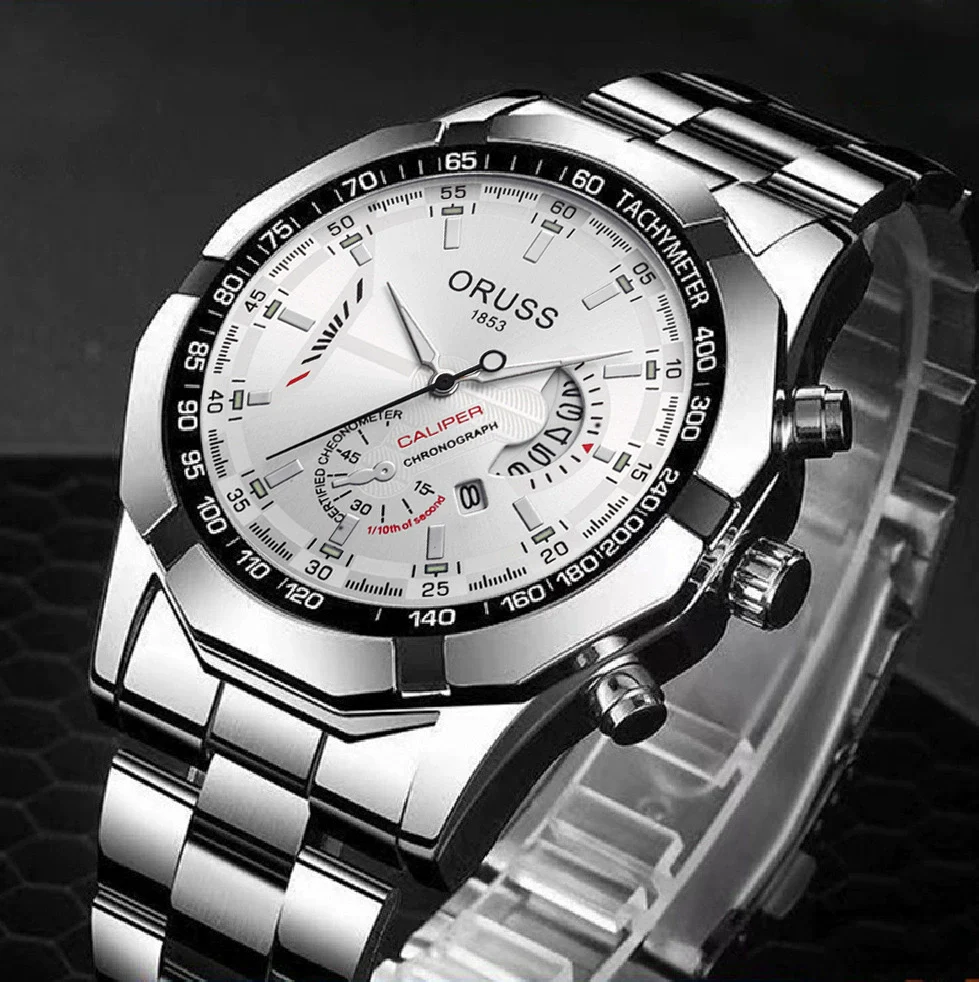 Wholesale Alloy Casual Round Dial Men's Quartz Watch - Image 3