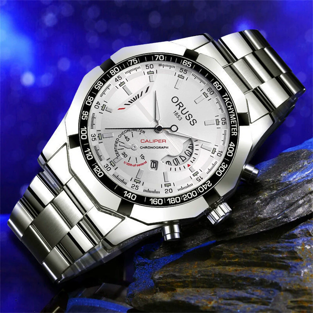 Wholesale Alloy Casual Round Dial Men's Quartz Watch - Image 4