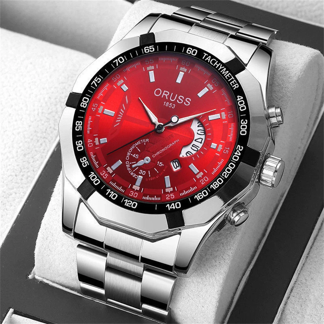 Wholesale Alloy Casual Round Dial Men's Quartz Watch - Image 9