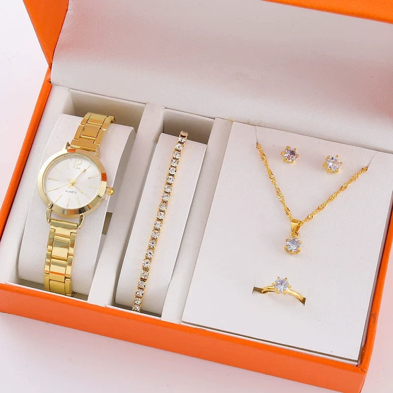 Wholesale Alloy Casual Round Women's Watch Jewelry With Rose Gold Buckle - Image 11