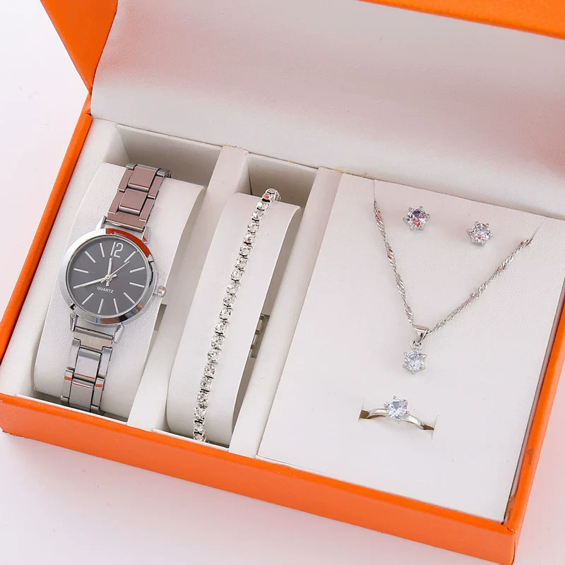Wholesale Alloy Casual Round Women's Watch Jewelry With Rose Gold Buckle - Image 12