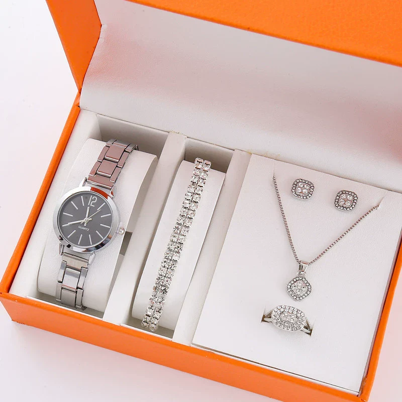 Wholesale Alloy Casual Round Women's Watch Jewelry With Rose Gold Buckle - Image 15
