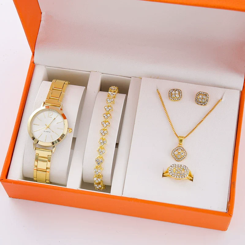 Wholesale Alloy Casual Round Women's Watch Jewelry With Rose Gold Buckle - Image 16