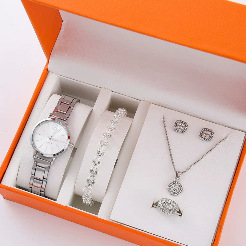 Wholesale Alloy Casual Round Women's Watch Jewelry With Rose Gold Buckle - Image 17