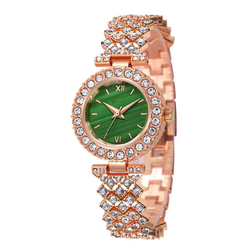 Wholesale Alloy Casual Round Women's Watch Jewelry With Rose Gold Buckle - Image 20