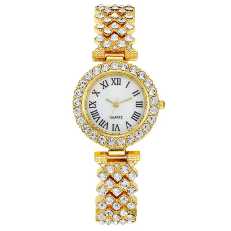 Wholesale Alloy Casual Round Women's Watch Jewelry With Rose Gold Buckle - Image 5