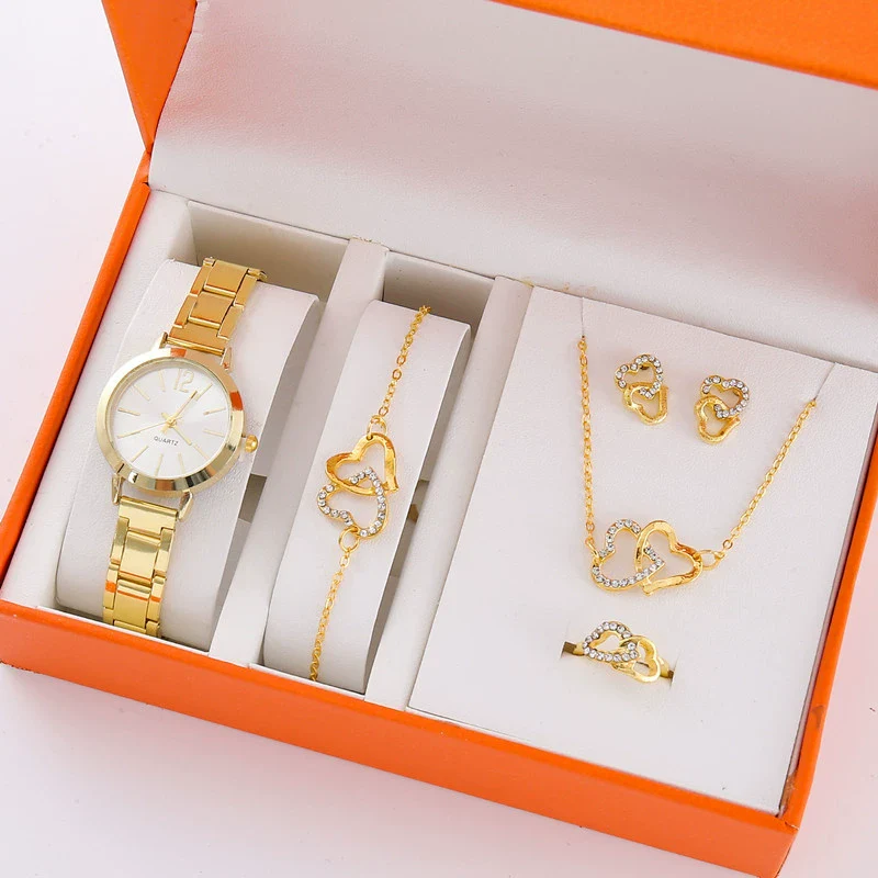 Wholesale Alloy Casual Round Women's Watch Jewelry With Rose Gold Buckle - Image 7