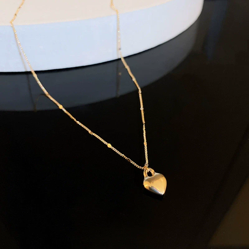 Wholesale Alloy Clavicle Chain Necklace With Fritillaria Flower Design And Electroplating Treatment Light Luxury Style For Women - Image 10