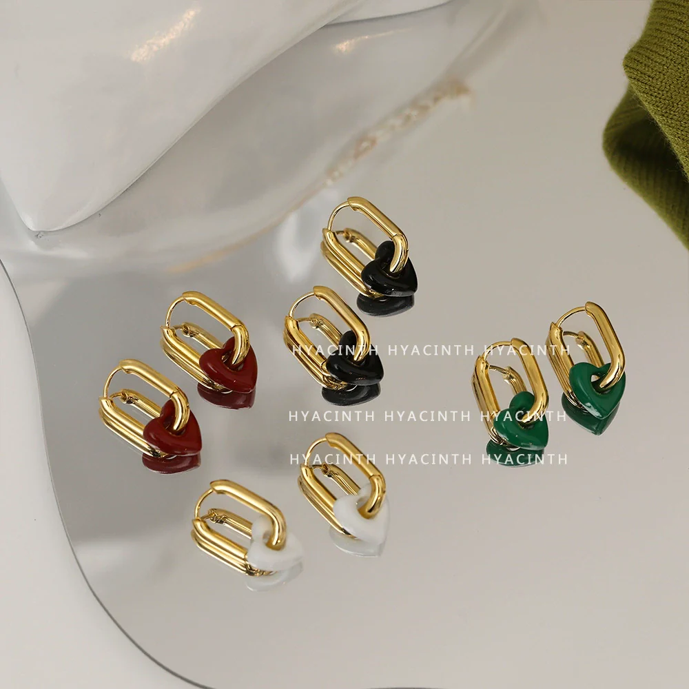 Wholesale Alloy Geometric Electroplated Cute Style Ear Buckles - Image 2