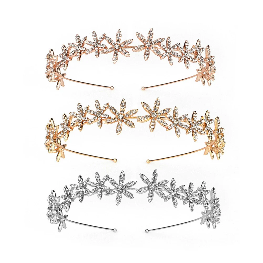 Wholesale Alloy Hairband For Women With Stars Rhinestone Pattern And Electroplating Treatment Suitable For Daily Travel - Image 5