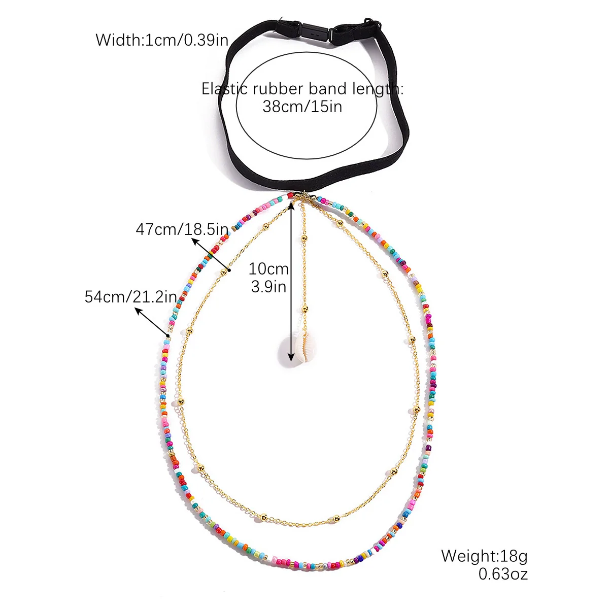 Wholesale Alloy Heart Pattern Electroplating Exaggerated Multichain Women's Thigh Leg Chain - Image 5