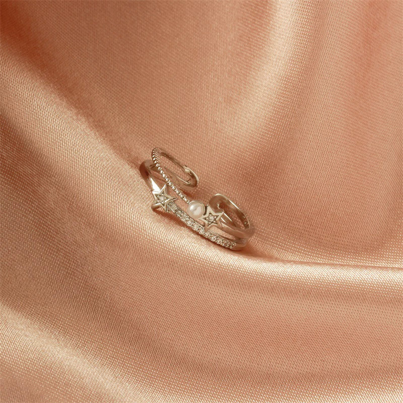 Wholesale Alloy Heart Shaped Electroplated Ring For Women And Unisex - Image 40