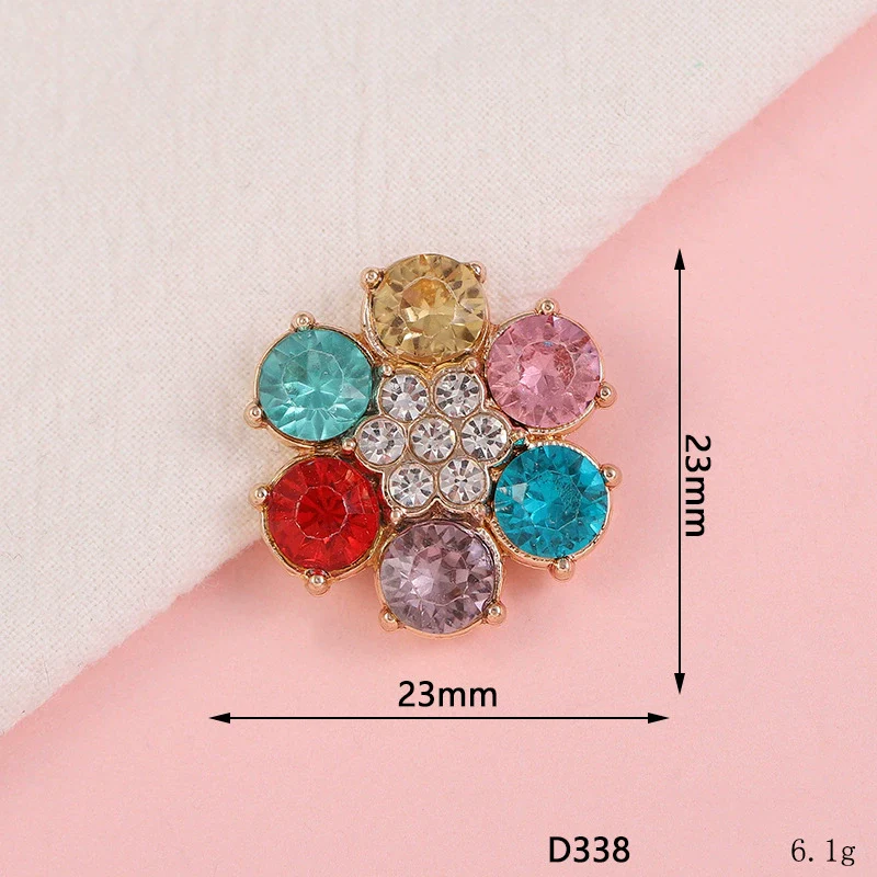 Wholesale Alloy Light Luxury Sixpetal Flower Pattern Electroplated Pendant Mobile Phone Shell Jewelry Accessories - Image 2