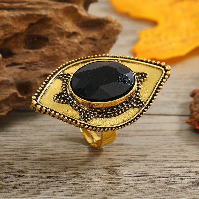 Wholesale Alloy Retro Diamondencrusted Turtle Ring For Women - Image 3