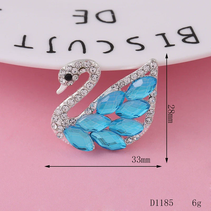 Wholesale Alloy Swan Rhinestone Mini Jewelry Phone Case Accessories With Electroplating And Return Pattern In Light Luxury Style - Image 16