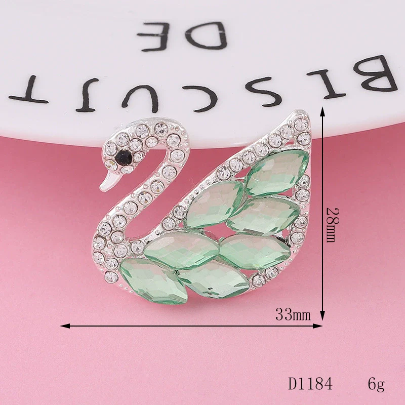Wholesale Alloy Swan Rhinestone Mini Jewelry Phone Case Accessories With Electroplating And Return Pattern In Light Luxury Style - Image 17