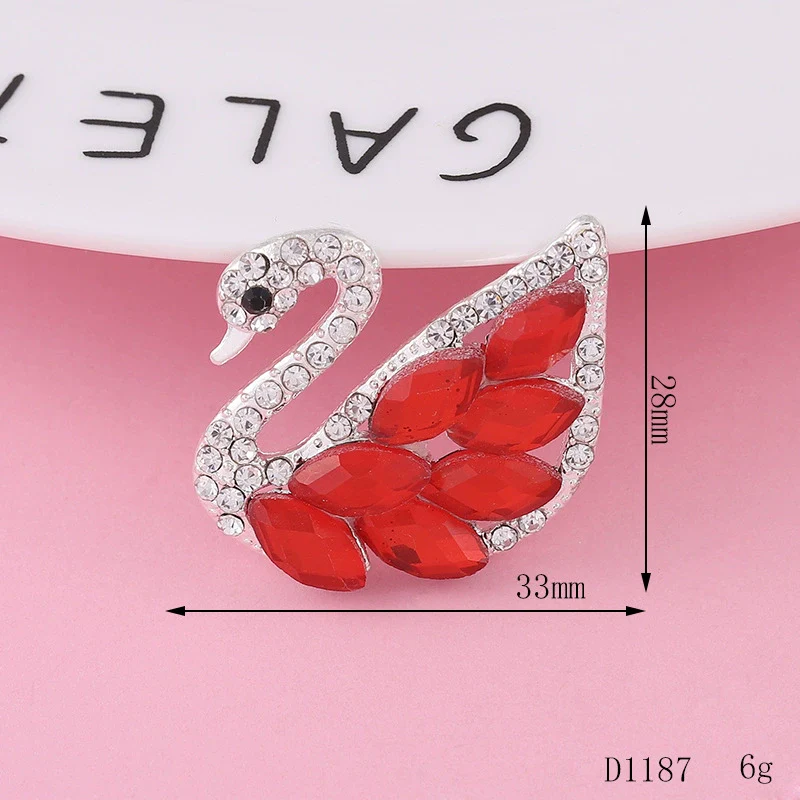 Wholesale Alloy Swan Rhinestone Mini Jewelry Phone Case Accessories With Electroplating And Return Pattern In Light Luxury Style - Image 19