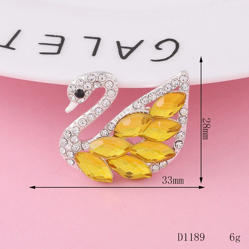 Wholesale Alloy Swan Rhinestone Mini Jewelry Phone Case Accessories With Electroplating And Return Pattern In Light Luxury Style - Image 20