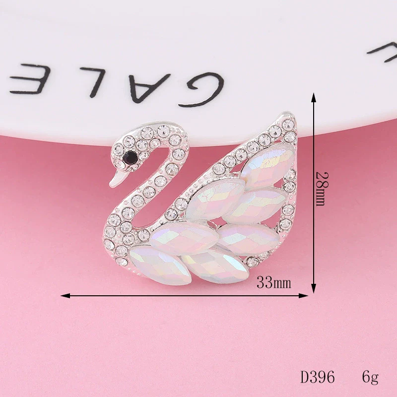 Wholesale Alloy Swan Rhinestone Mini Jewelry Phone Case Accessories With Electroplating And Return Pattern In Light Luxury Style - Image 22