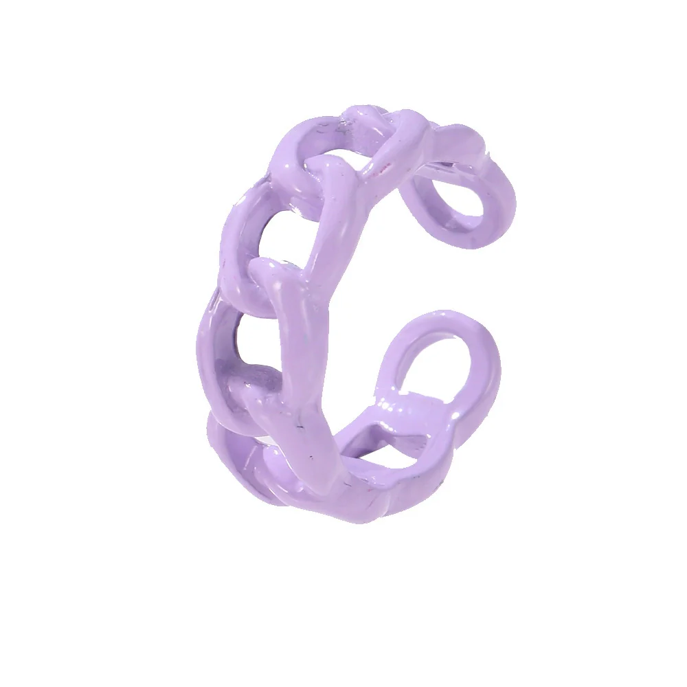 Wholesale Alloy Threaded Twist Ring Niche Style Geometric Pattern Electroplated - Image 12