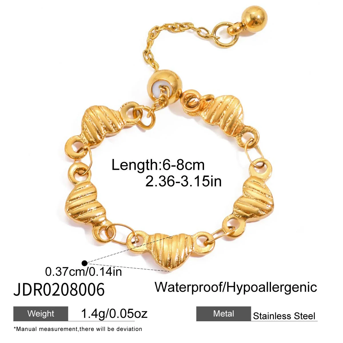 Wholesale Ancient Retro Style Electroplated Geometric Heart Stainless Steel Ring For Women - Image 6