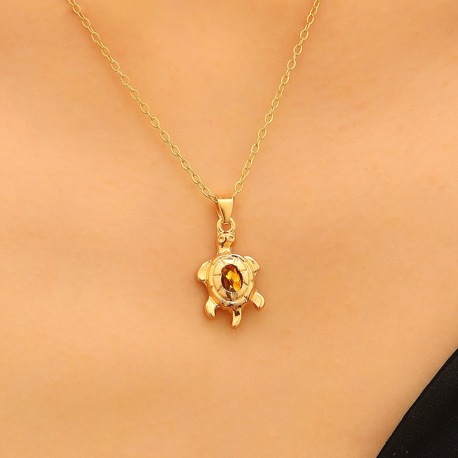 Wholesale Animal Pattern Zinc Alloy Electroplated Cross Chain Necklace For Children Teenagers Men Women Adults And Best Friends - Image 2