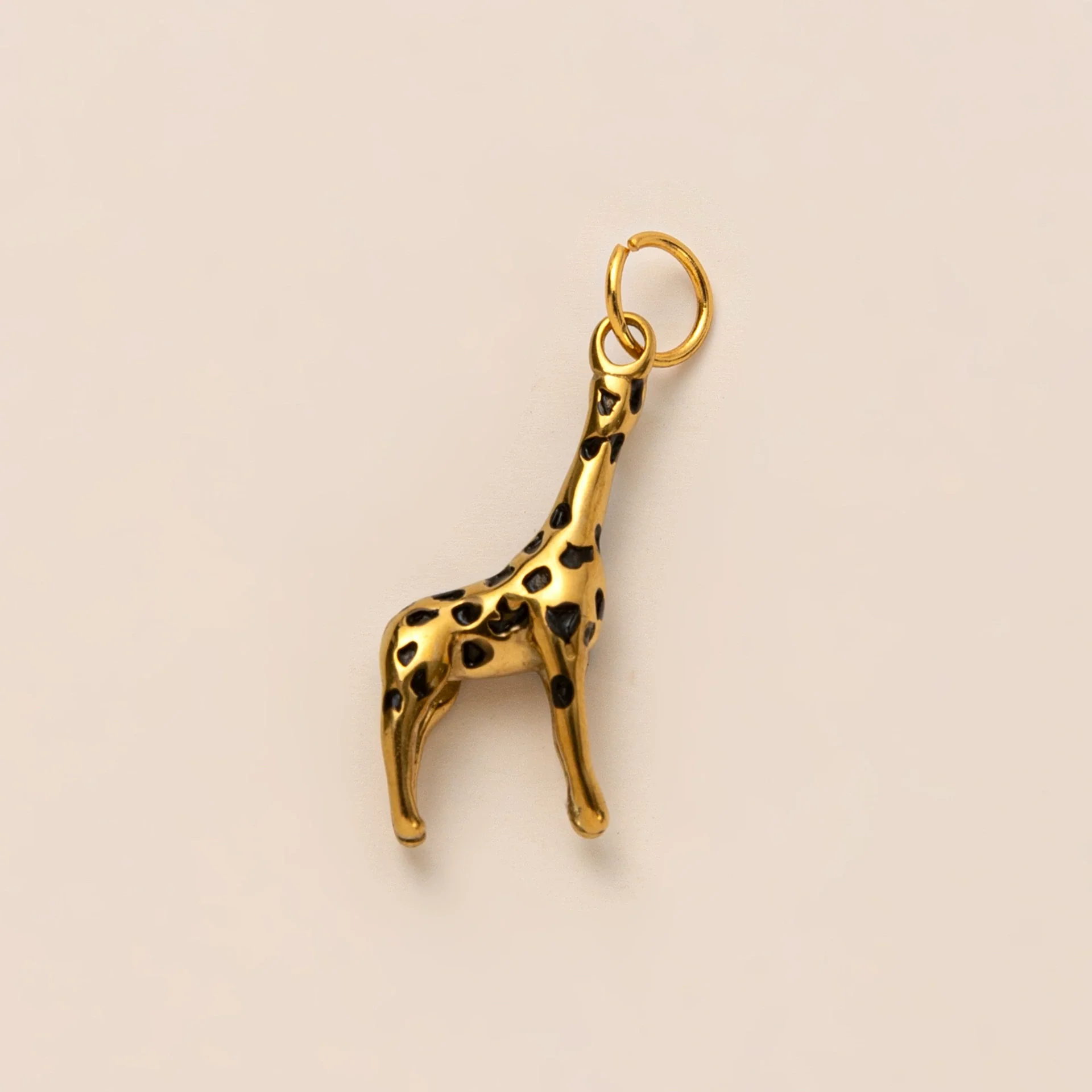 Wholesale Animal Series Pendant Stainless Steel Geometric Electroplated 18K Gold Color Unisex Diy Small Pendant - Image 13