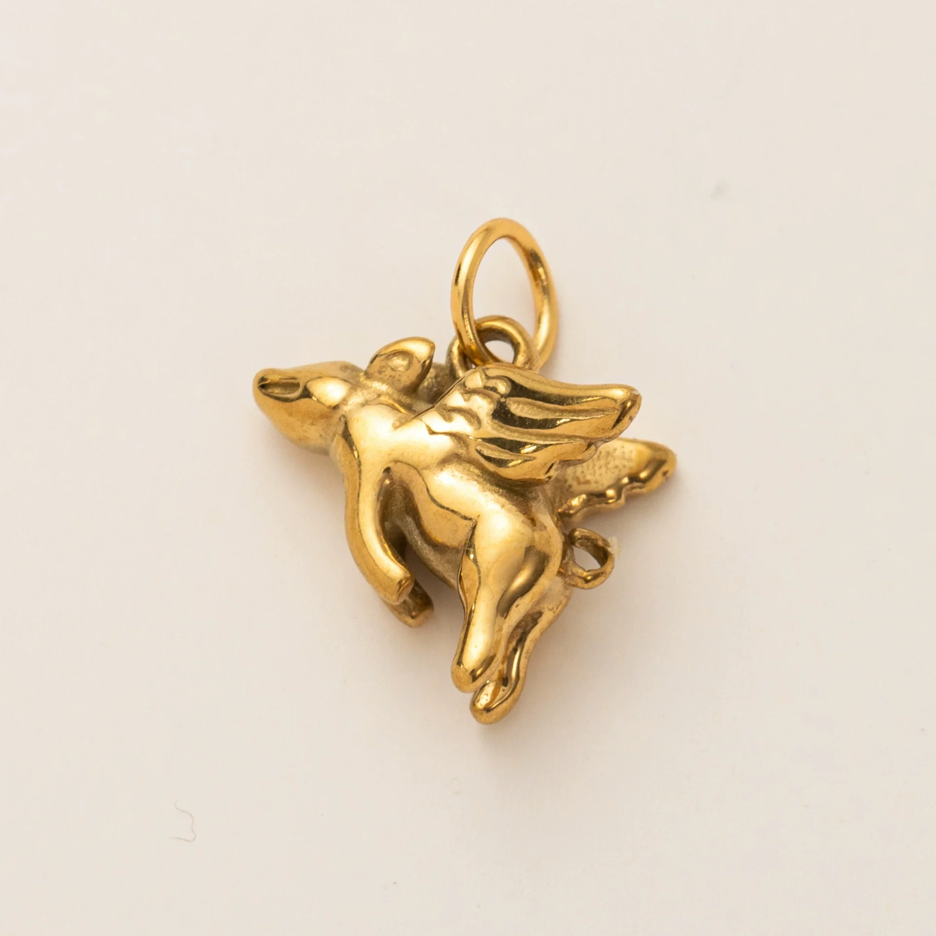 Wholesale Animal Series Pendant Stainless Steel Geometric Electroplated 18K Gold Color Unisex Diy Small Pendant - Image 7