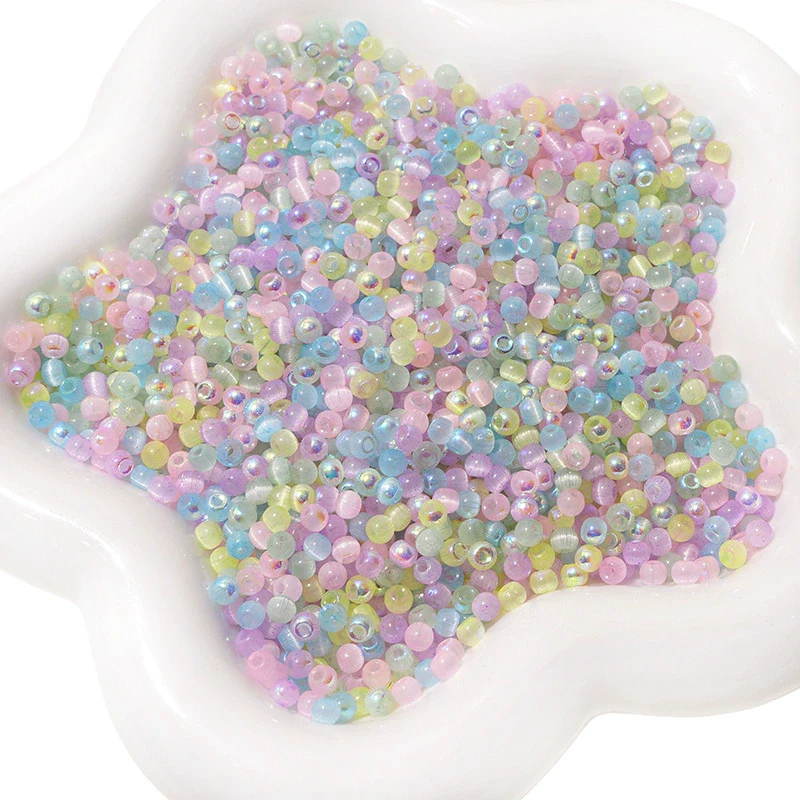 Wholesale Beaded Bracelet Accessories Glass Glaze Round Bead Elegant Style Handmade - Image 26