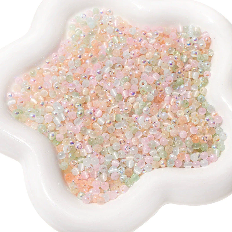 Wholesale Beaded Bracelet Accessories Glass Glaze Round Bead Elegant Style Handmade - Image 28