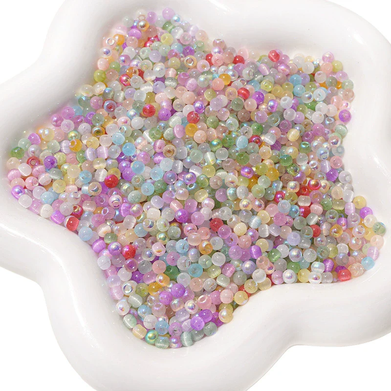 Wholesale Beaded Bracelet Accessories Glass Glaze Round Bead Elegant Style Handmade - Image 35