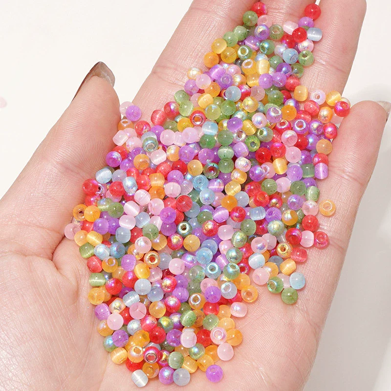 Wholesale Beaded Bracelet Accessories Glass Glaze Round Bead Elegant Style Handmade - Image 5