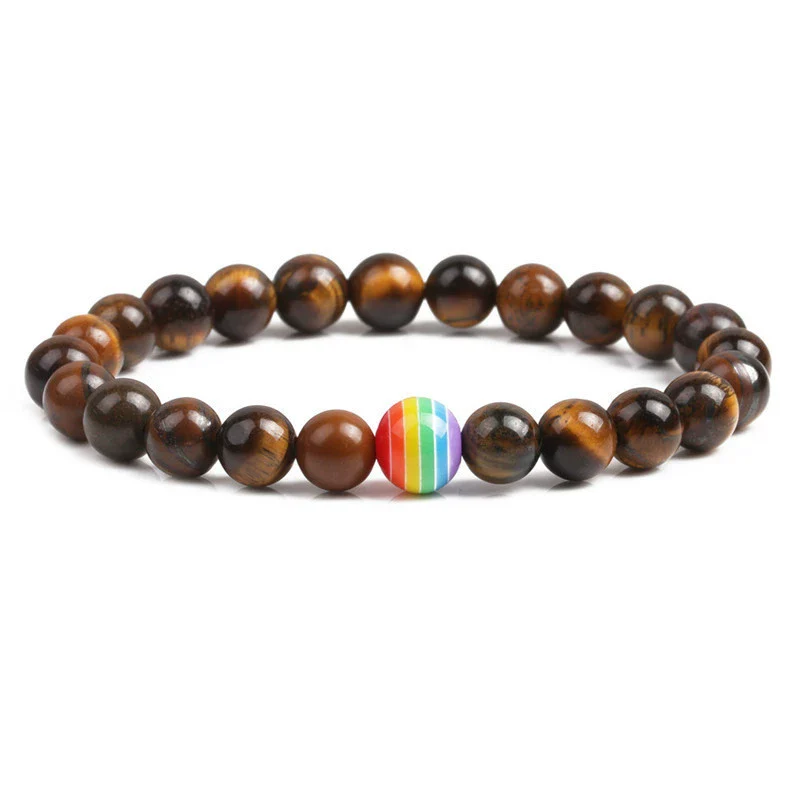 Wholesale Beaded Bracelet Copper Geometric Dripping Oil Style Unisex - Image 18