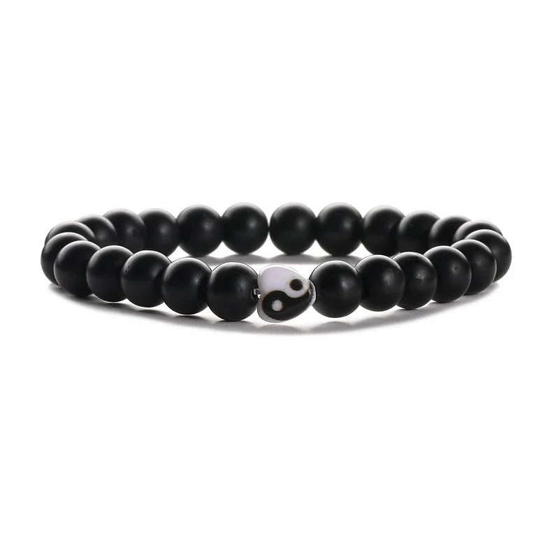 Wholesale Beaded Bracelet Copper Geometric Dripping Oil Style Unisex - Image 5