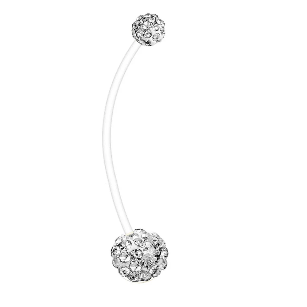 Wholesale Belly Button Ring Body Piercing Jewelry Stainless Steel Cartoon Geometric Style For Pregnant Women - Image 19