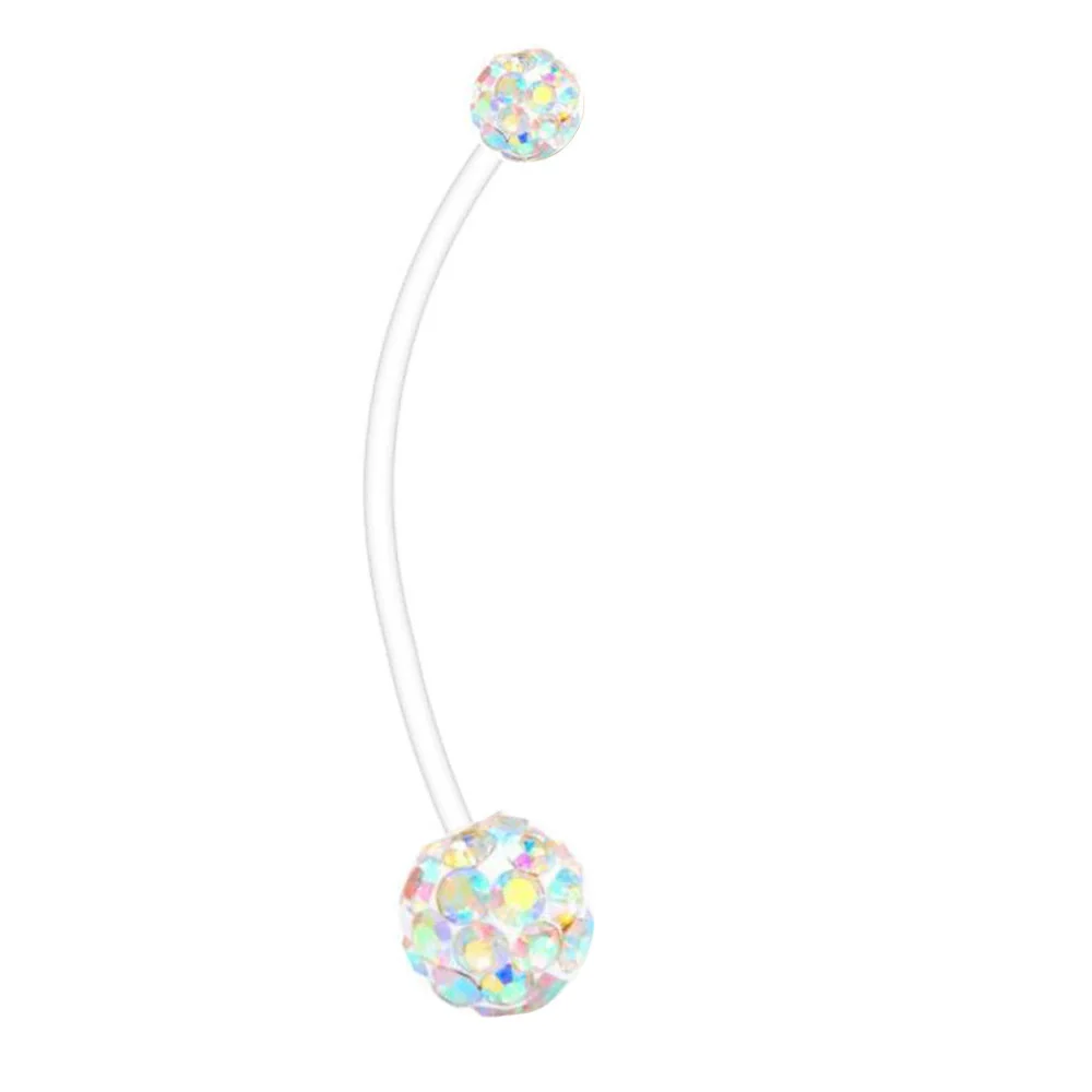 Wholesale Belly Button Ring Body Piercing Jewelry Stainless Steel Cartoon Geometric Style For Pregnant Women - Image 20