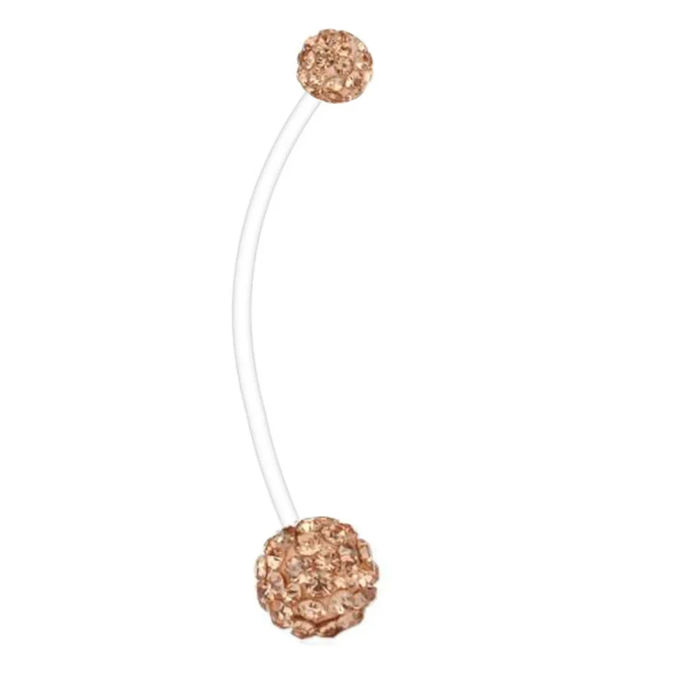 Wholesale Belly Button Ring Body Piercing Jewelry Stainless Steel Cartoon Geometric Style For Pregnant Women - Image 21