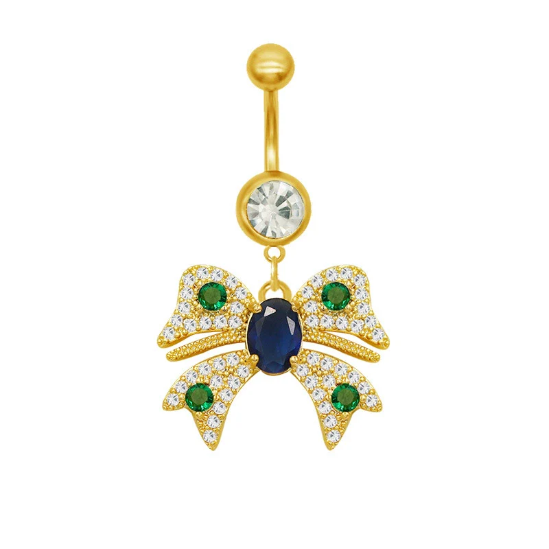 Wholesale Belly Button Ring Zinc Alloy Heart Shape Cute Owl And Sunflower Style - Image 11