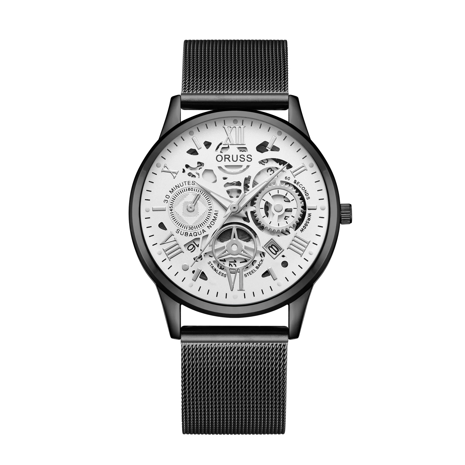 Wholesale Casual Business Style Alloy Case And Strap Round Dial Quartz Men's Watch - Image 2