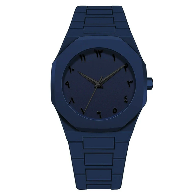Wholesale Casual Plastic Octagonal Men's Watch - Image 3