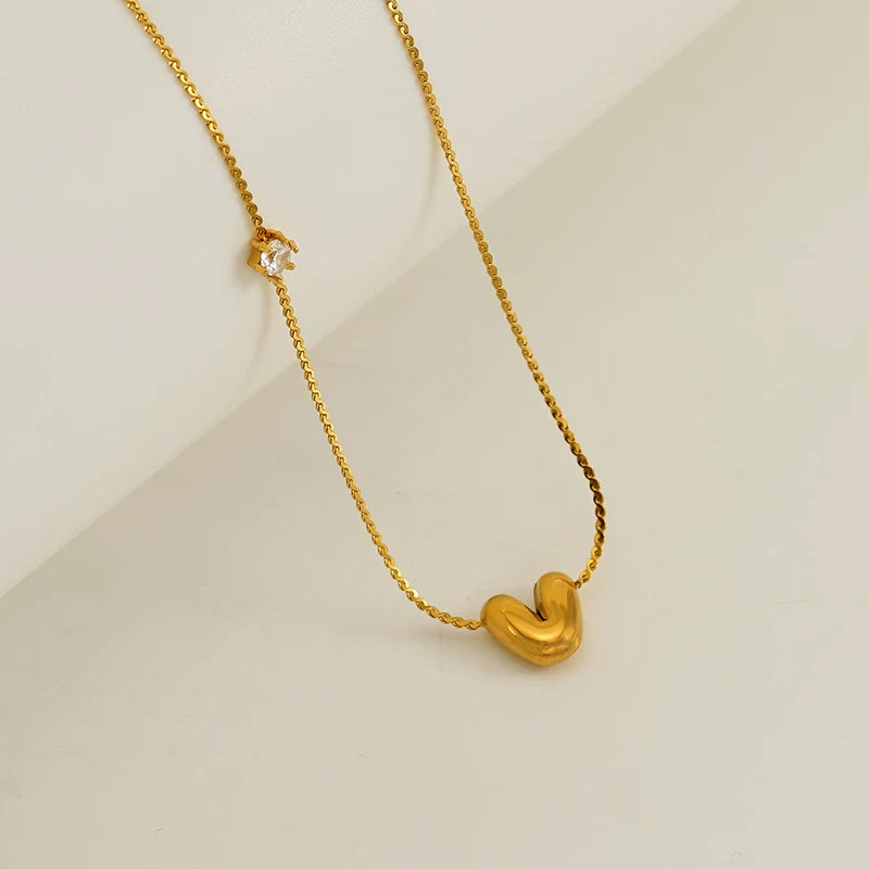 Wholesale Clavicle Chain 316L Stainless Steel And 316L Stainless Steel With English Letter Pendant Electroplating Style For Women - Image 27