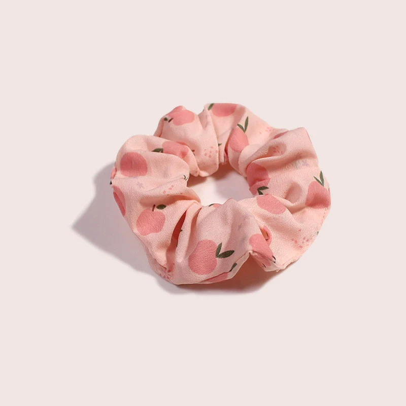 Wholesale Cloth Handmade Fresh Fruit Large Intestine Fat Sausage Hair Band Hair Rope Hair Accessories - Image 12