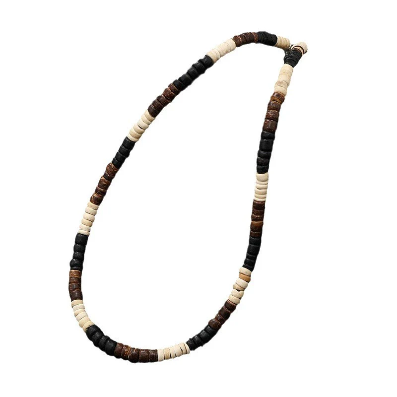 Wholesale Coconut Shell Geometric Style Necklace - Image 5
