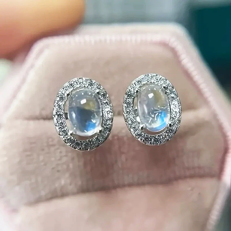 Wholesale Copper Geometric Style Micropaved Zircon Earrings For Women - Image 3