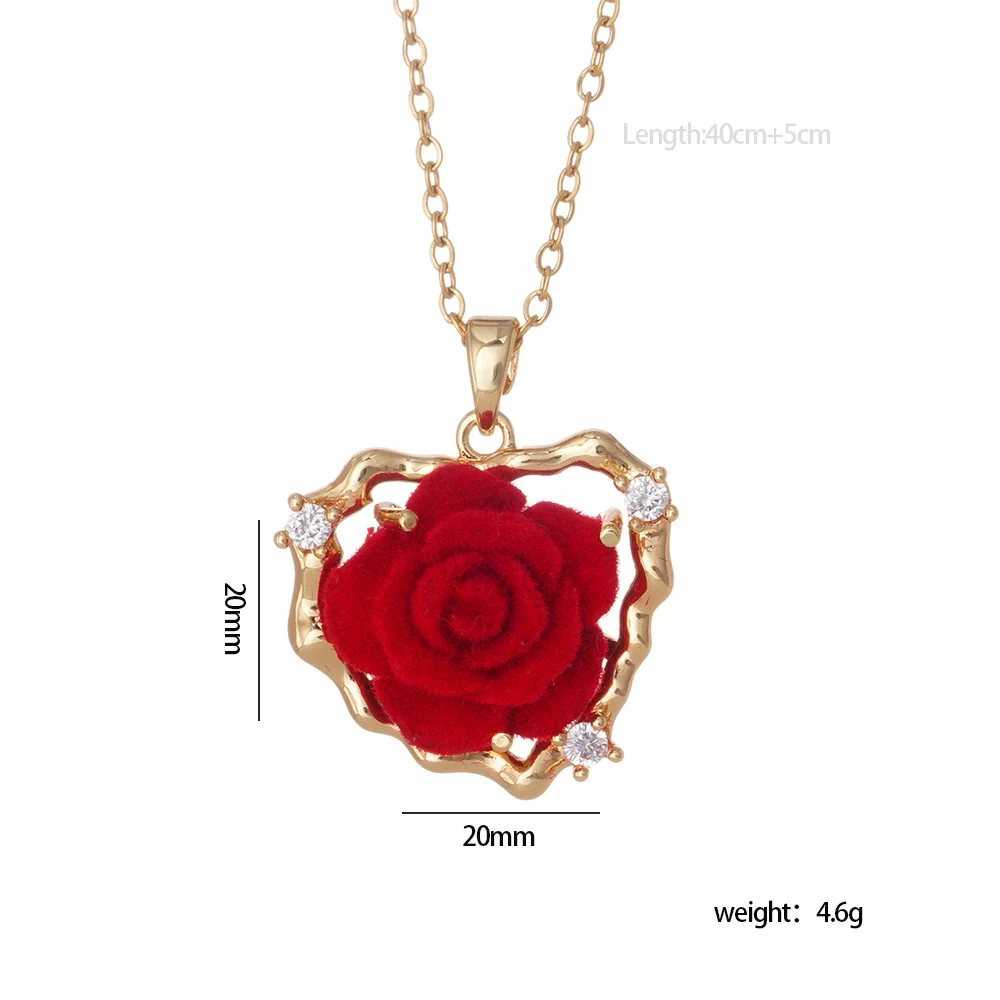 Wholesale Copper Goldplated Flowershaped Pendant Women's Retro Long O Word Chain Necklace For Autumn And Winter Accessories - Image 6