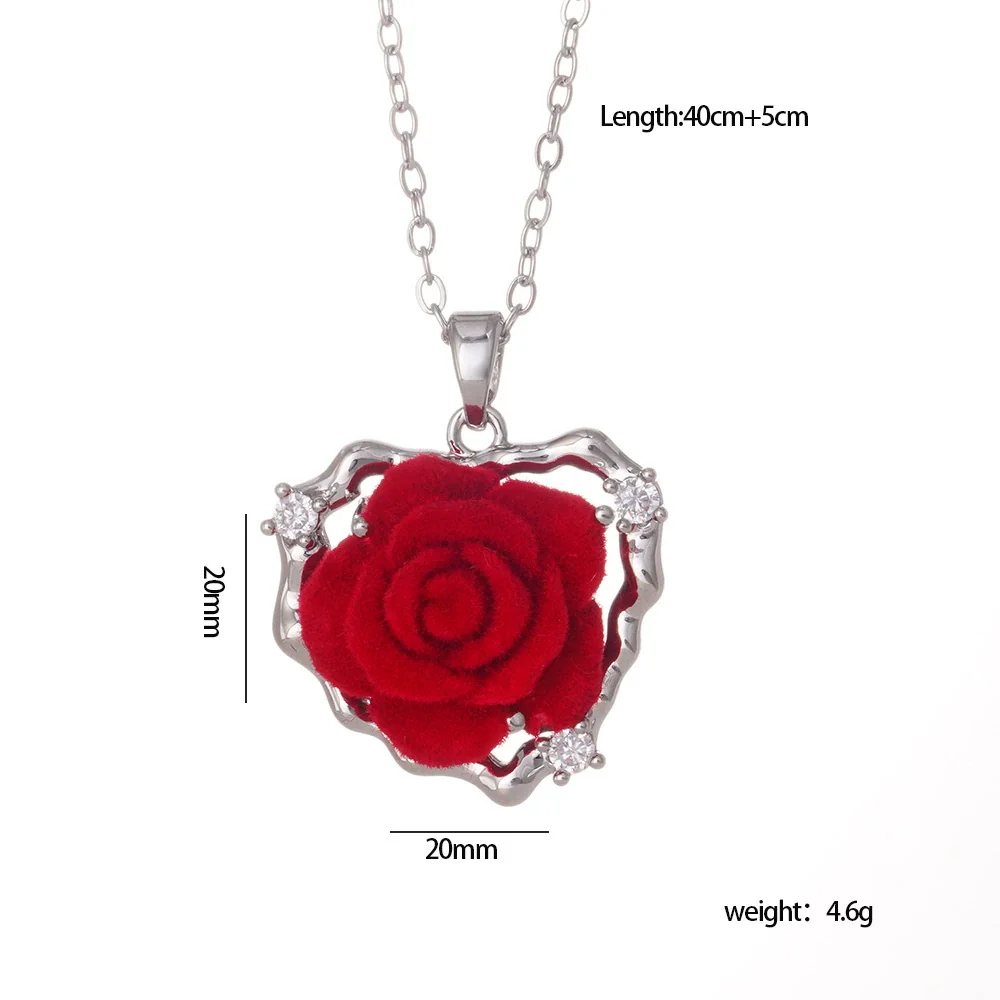 Wholesale Copper Goldplated Flowershaped Pendant Women's Retro Long O Word Chain Necklace For Autumn And Winter Accessories - Image 7