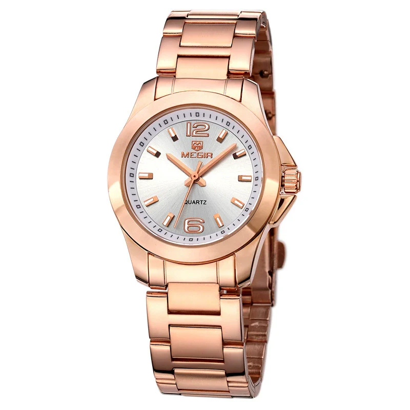 Wholesale Couple Quartz Watches Alloy Case Coated Glass Mirror Belt And Metal Strap Hollow Band Round Dial Leisure Style - Image 8