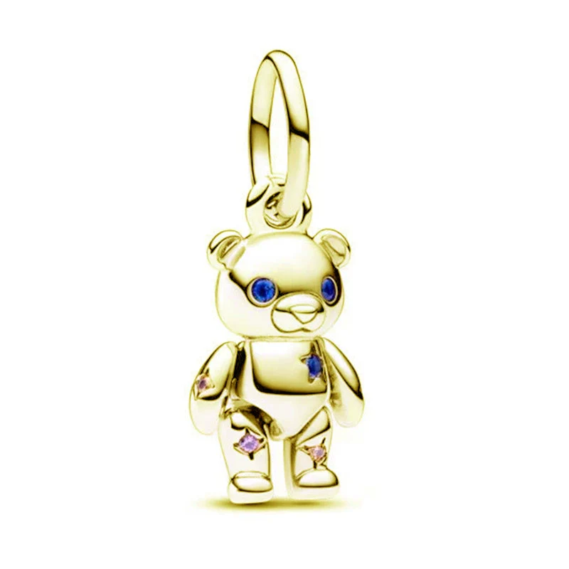 Wholesale Diy Jewelry Loose Beads Metal Electroplated Totem Pattern Hot Air Balloon Cartoon Animal Beads - Image 18