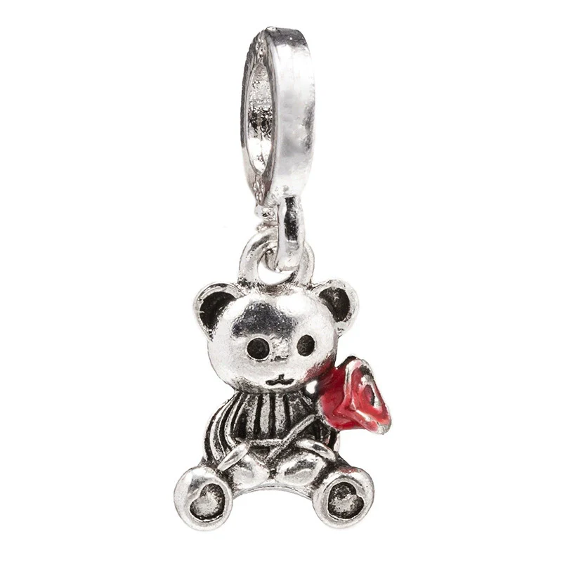 Wholesale Diy Jewelry Loose Beads Metal Electroplated Totem Pattern Hot Air Balloon Cartoon Animal Beads - Image 6