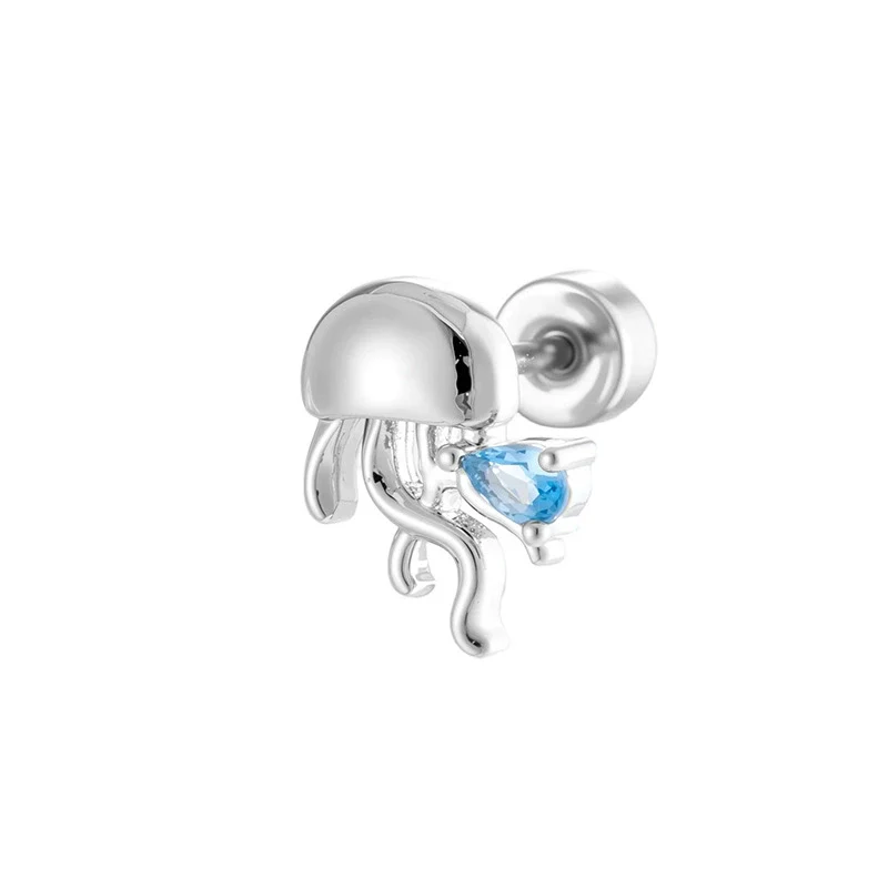 Wholesale Ear Bone Piercing Jewelry Metal Shell Pattern Electroplating Fashion Style - Image 6